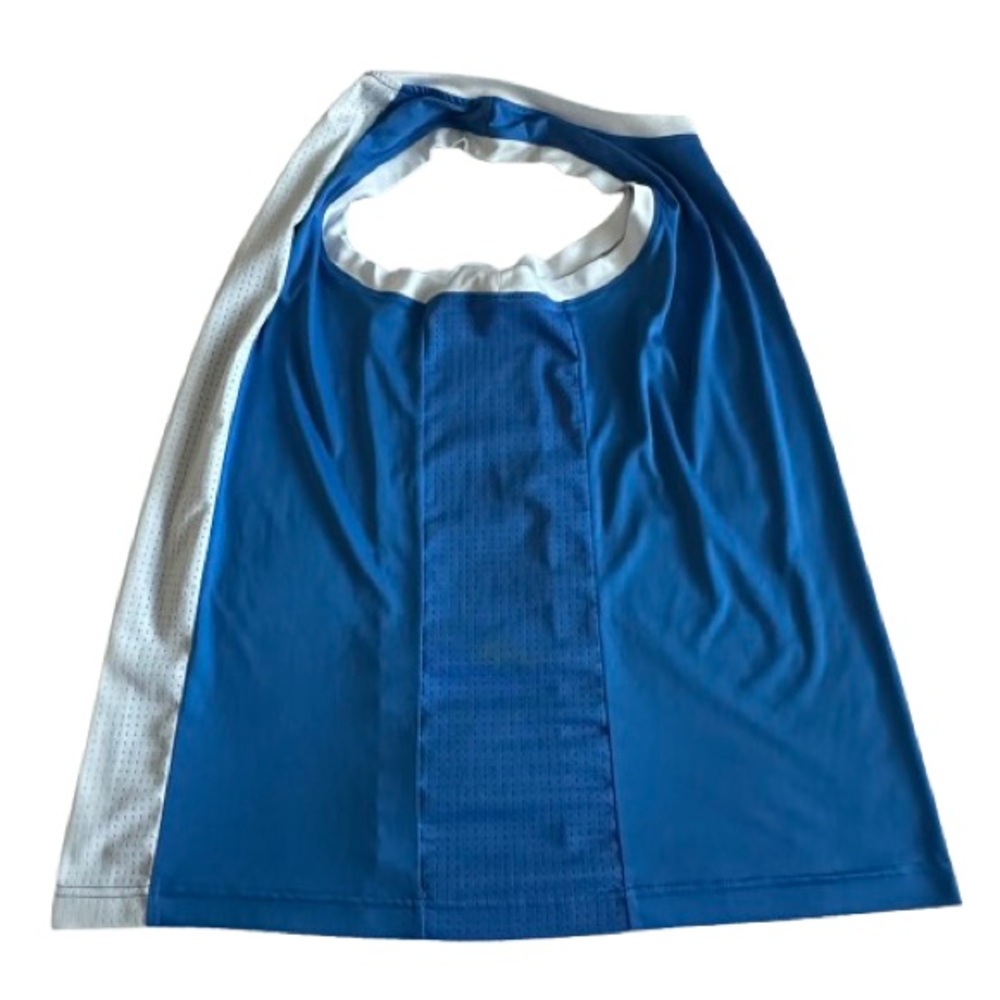 Pro Player Man's XL Blue and White Wicking Pullover Athletic Sporty Tank Top - Picture 4 of 13